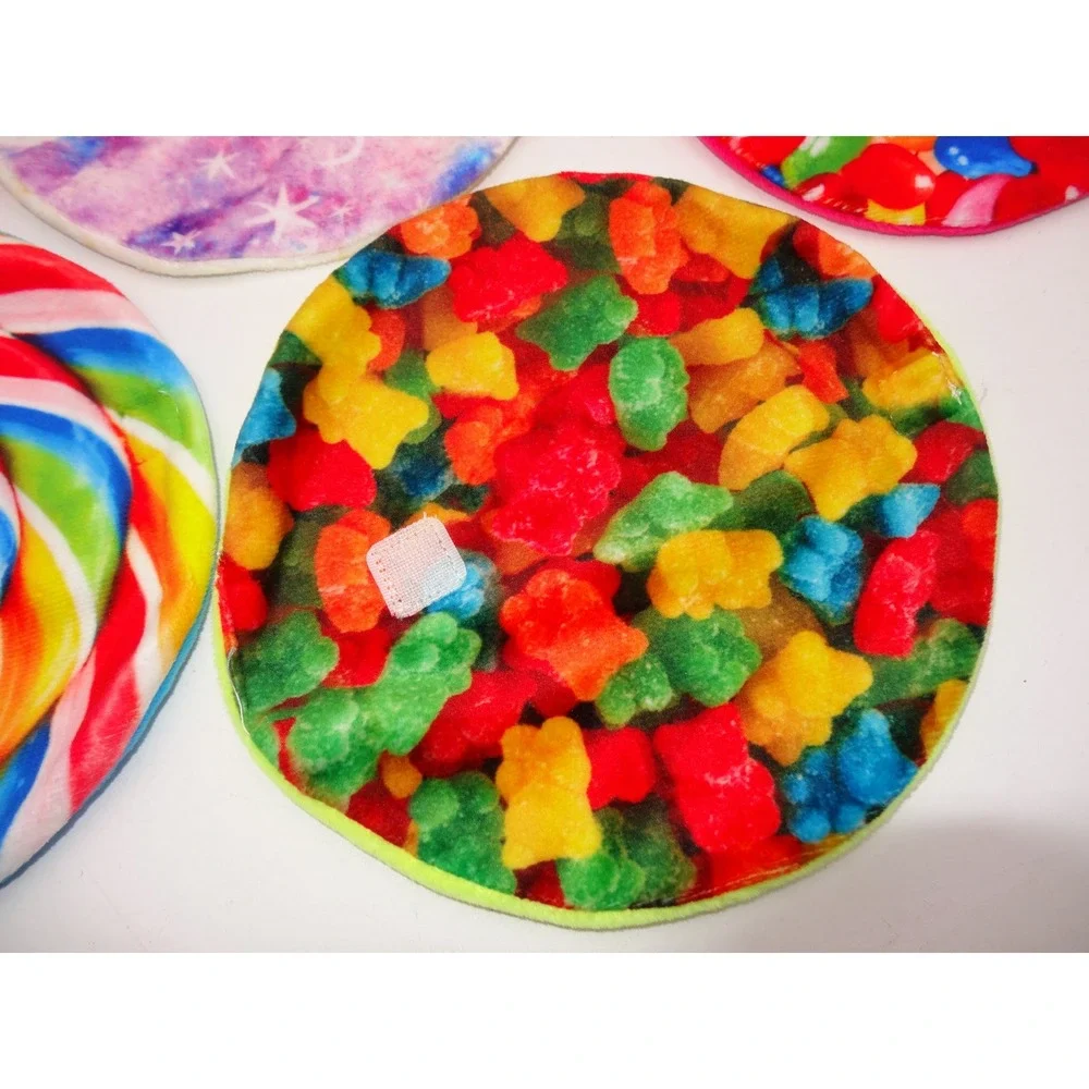 Cutitos Lot Plush Basic Fun Fruititos Babitos wraps Multi Color 5 Pcs Set 7 1/2